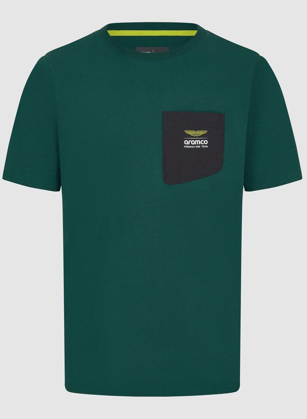 AMF1 FW Green Lifestyle Unisex Tee - Image 1