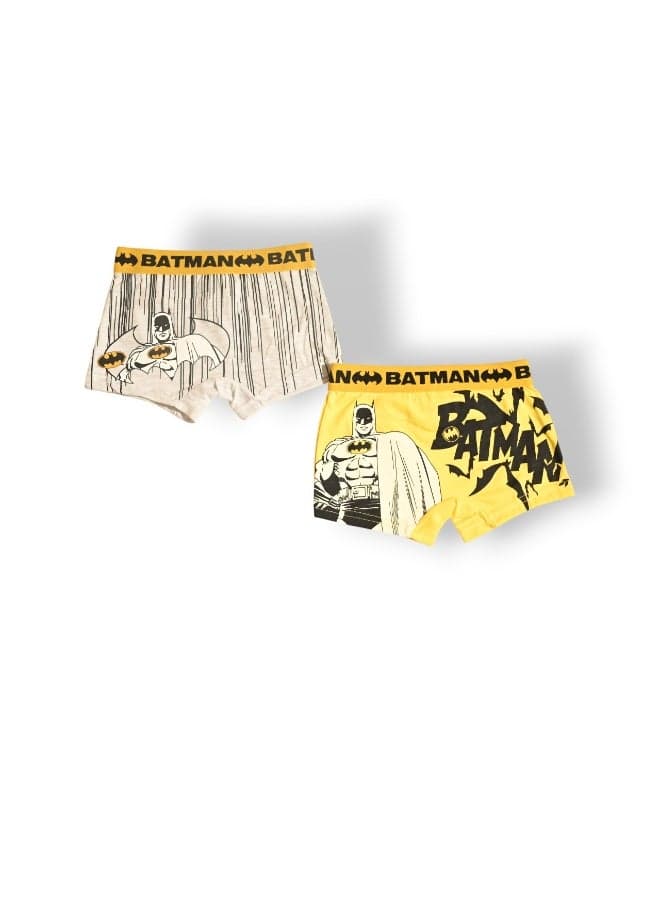 BATMAN 2PCS Boys Boxer Multicolor Comfort Set - Image 1