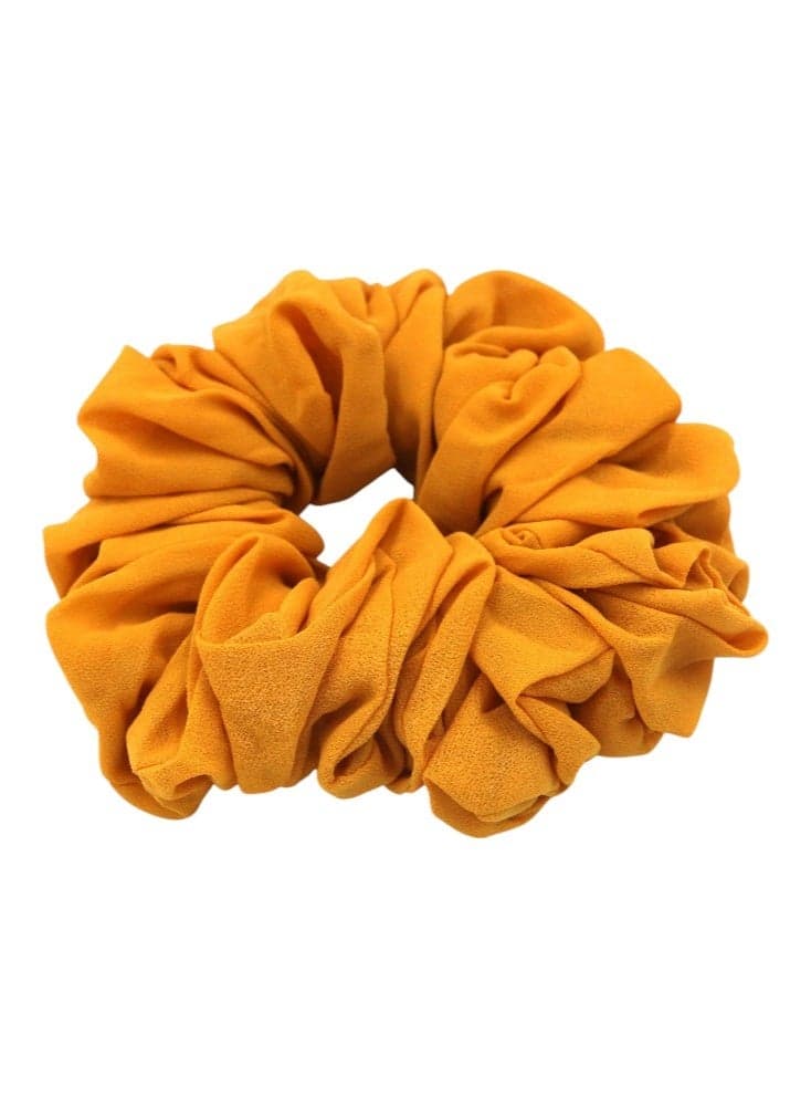 D'Daniela Volumizing Hijab Scrunchie Tie Bun Yellow - Image 1