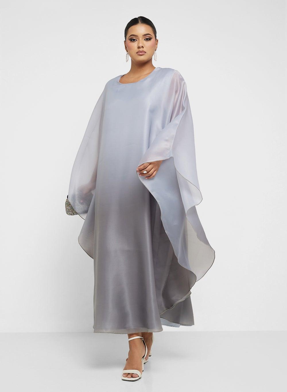Plus Size Ombre Maxi Kaftan Mq118P - Image 1