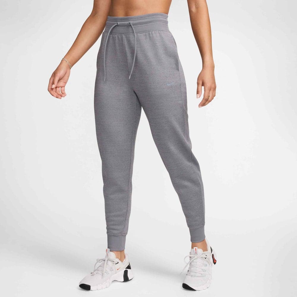 Nike Therma-FIT One High-Waisted 7/8 Trousers Grey - Image 1