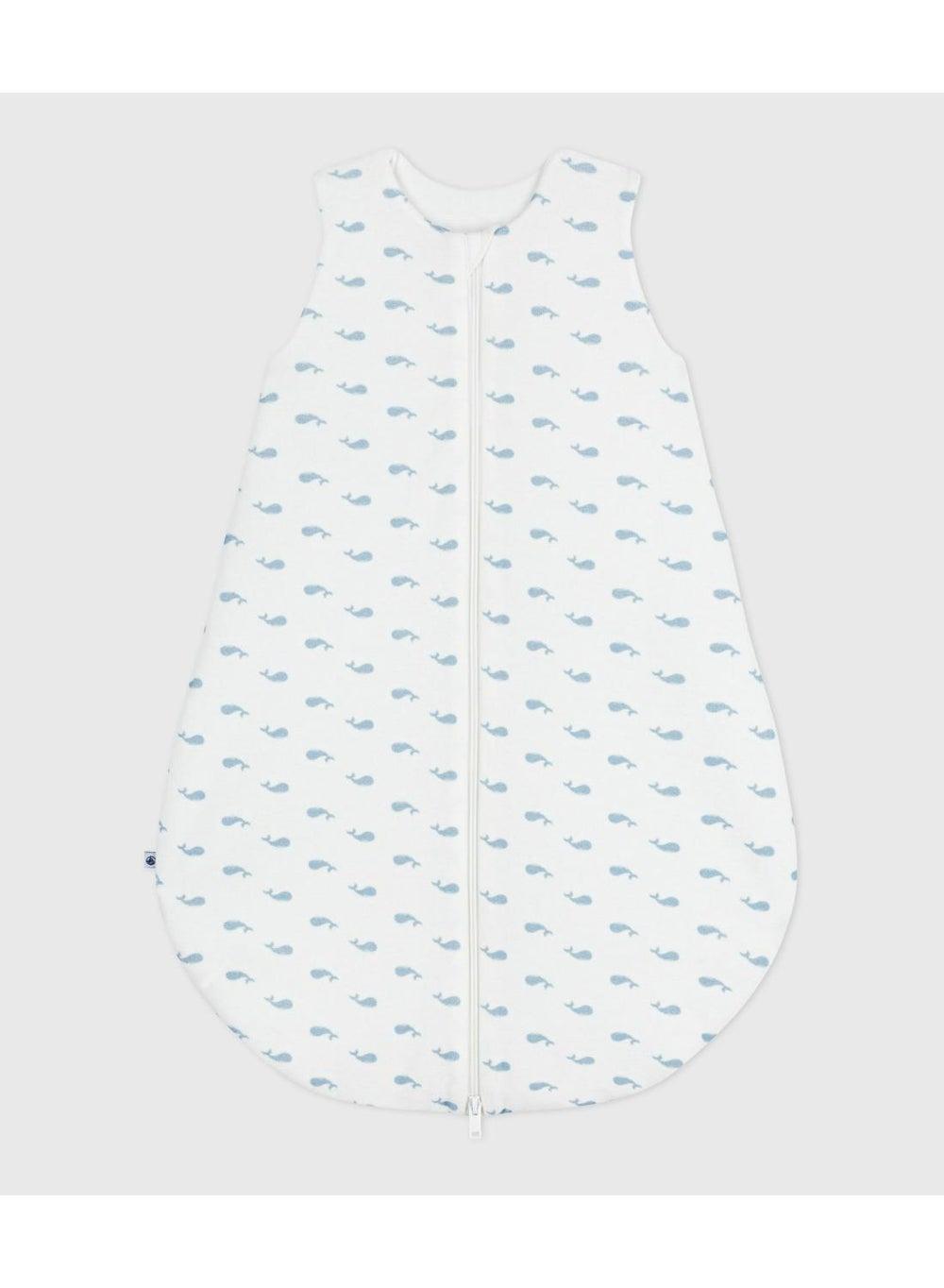 Babies' 3 TOG Whale-Print Corduroy Sleeping Bag - Image 1