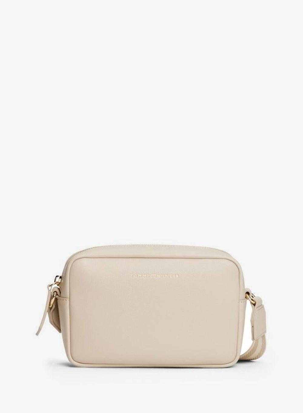 Logotape Metallic Logo Camera Crossbody Bag - Image 1