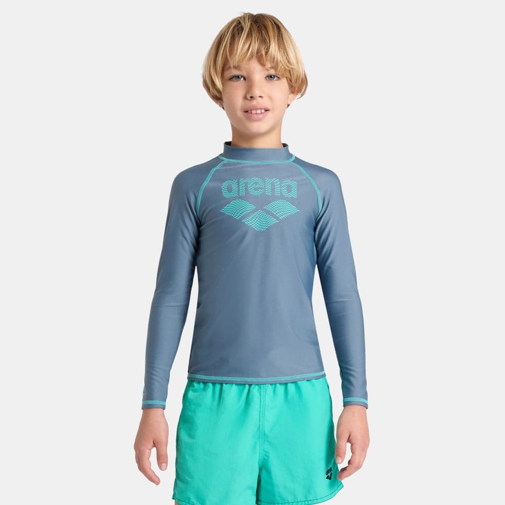 Arena Kids Graphic Swimming Rashguard UV 40+ - Image 1