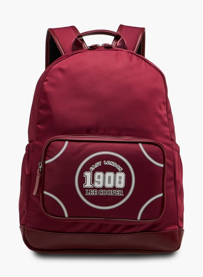 Burgundy Logo Backpack Gtl 202508 13x30x41 cm - Image 1