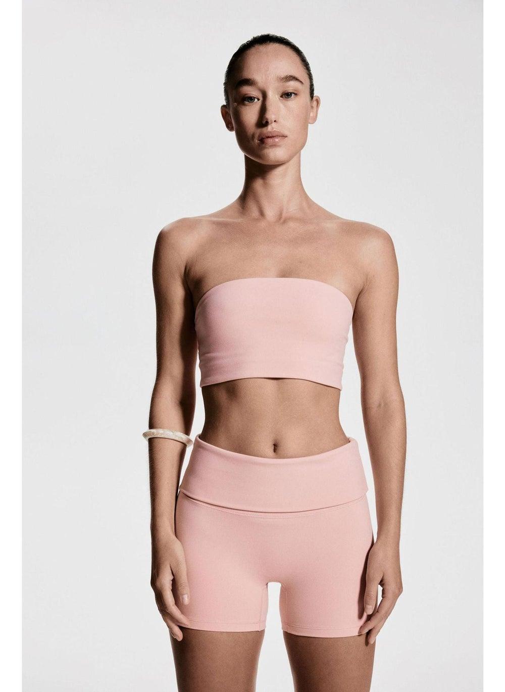 SoftMove™ High-Waist Cycling Shorts Pink Dusty Light - Image 1