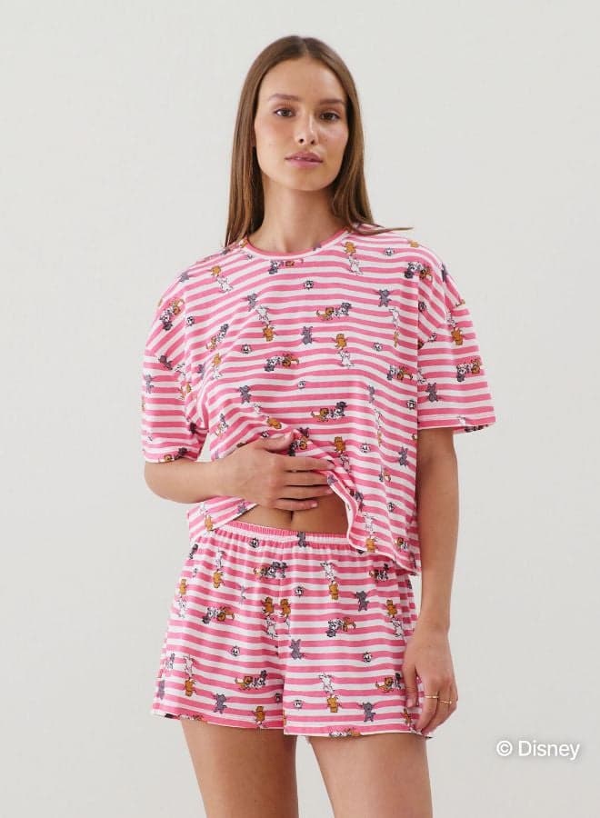 Marie Pink Pyjama Set 655410763 - Image 1