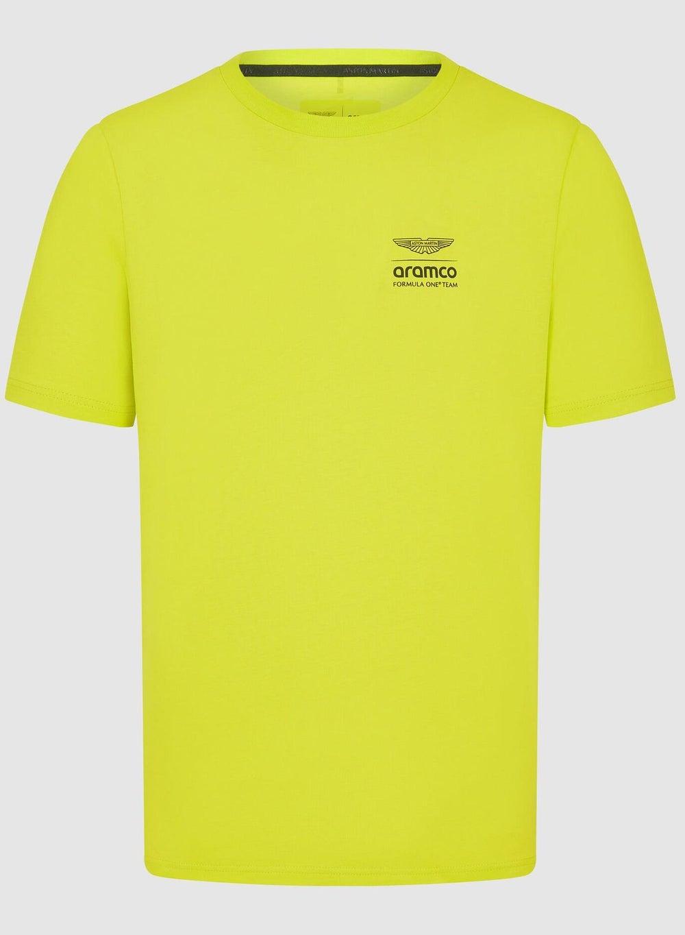Aston Martin Aramco F1 Lifestyle Logo T-Shirt - Image 1