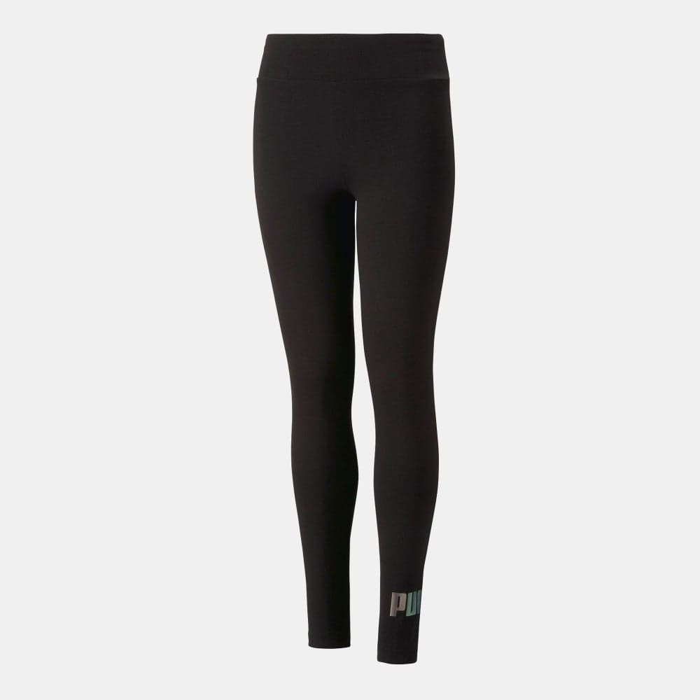 Kids' ESS+ NOVA Shine Leggings Black - Image 1