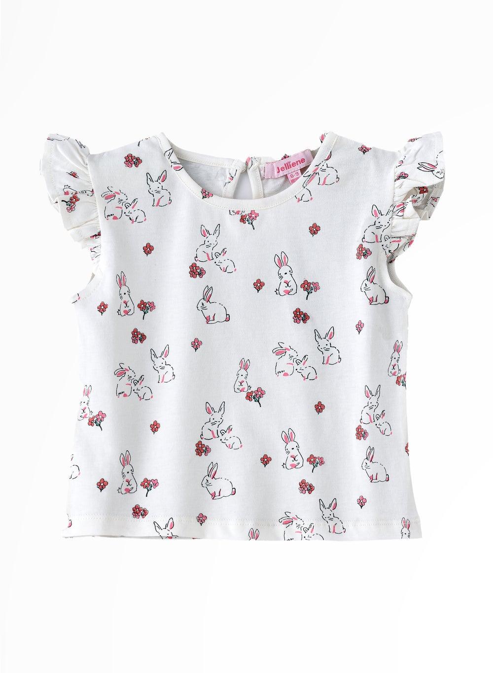 Sunshine Squad Girls Cotton Tee Xingsp2401 - Image 1
