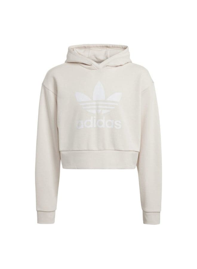 CROPPED HOODIE White Originals Kids Sweatshirt - Image 1