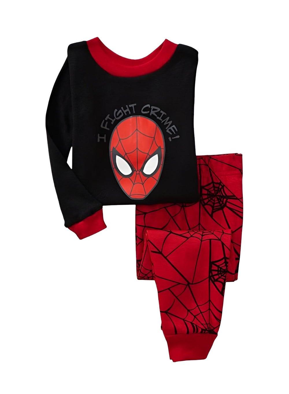 Daniel Boys' Spectacular Spidey Pajama Set- Long Sleeve - Image 1
