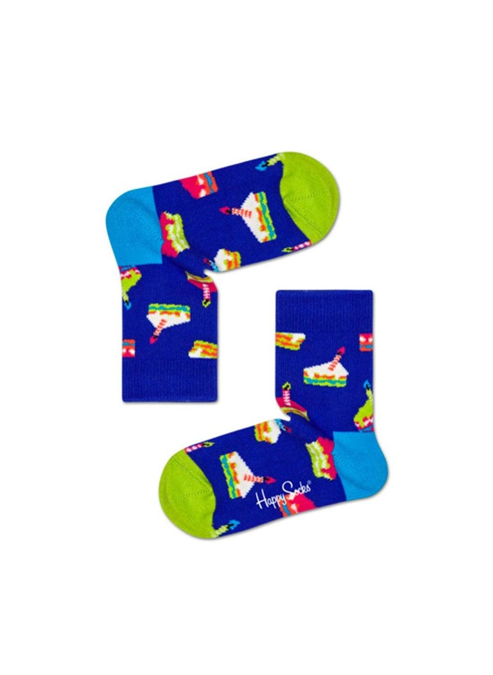 Kids Cake Sock Cotton Printed Multi Colour - Image 1