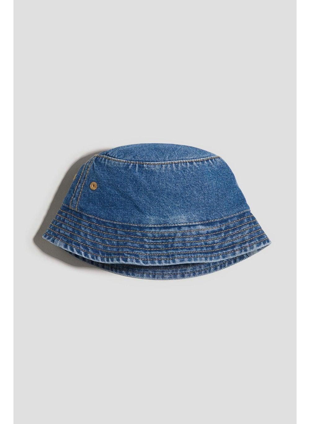 Dusty Light Blue Soft Twill Bucket Hat - Image 1