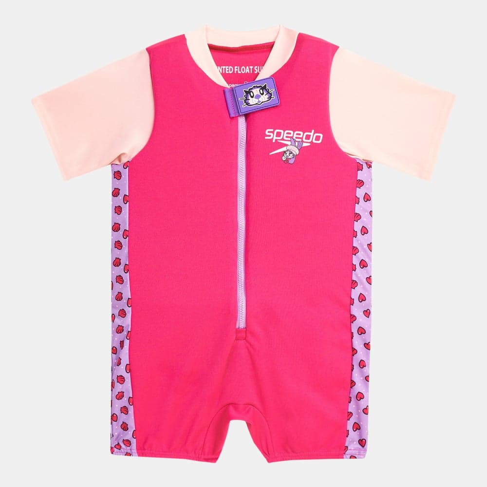 Kids Character Print Float Suit with Foam Support - Image 1