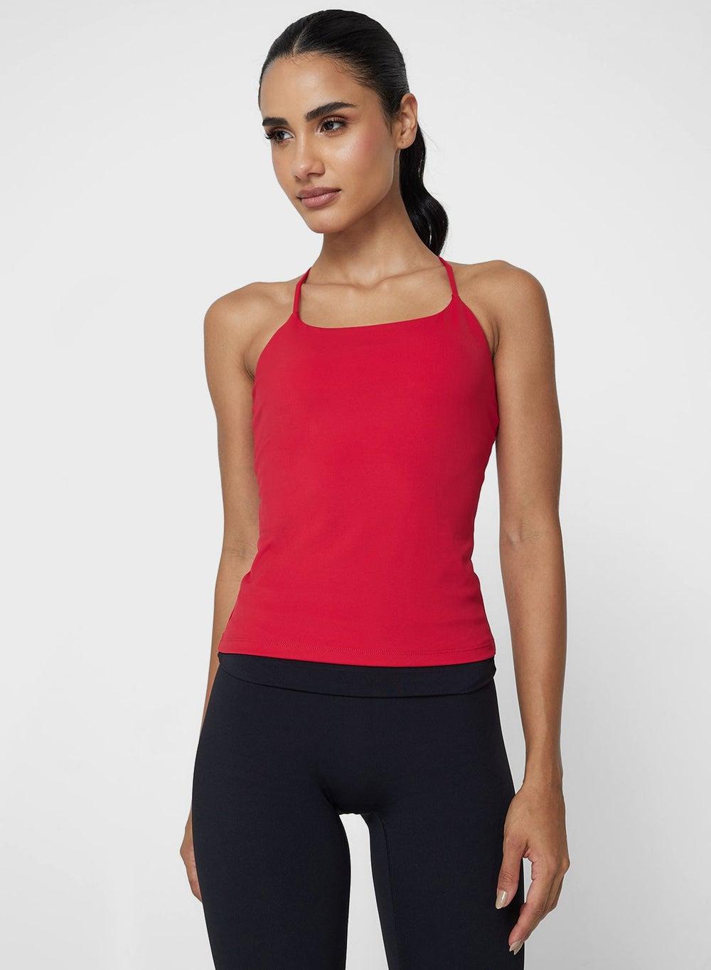Strappy Seamless Square Neck Tank Yt25040858 - Image 1