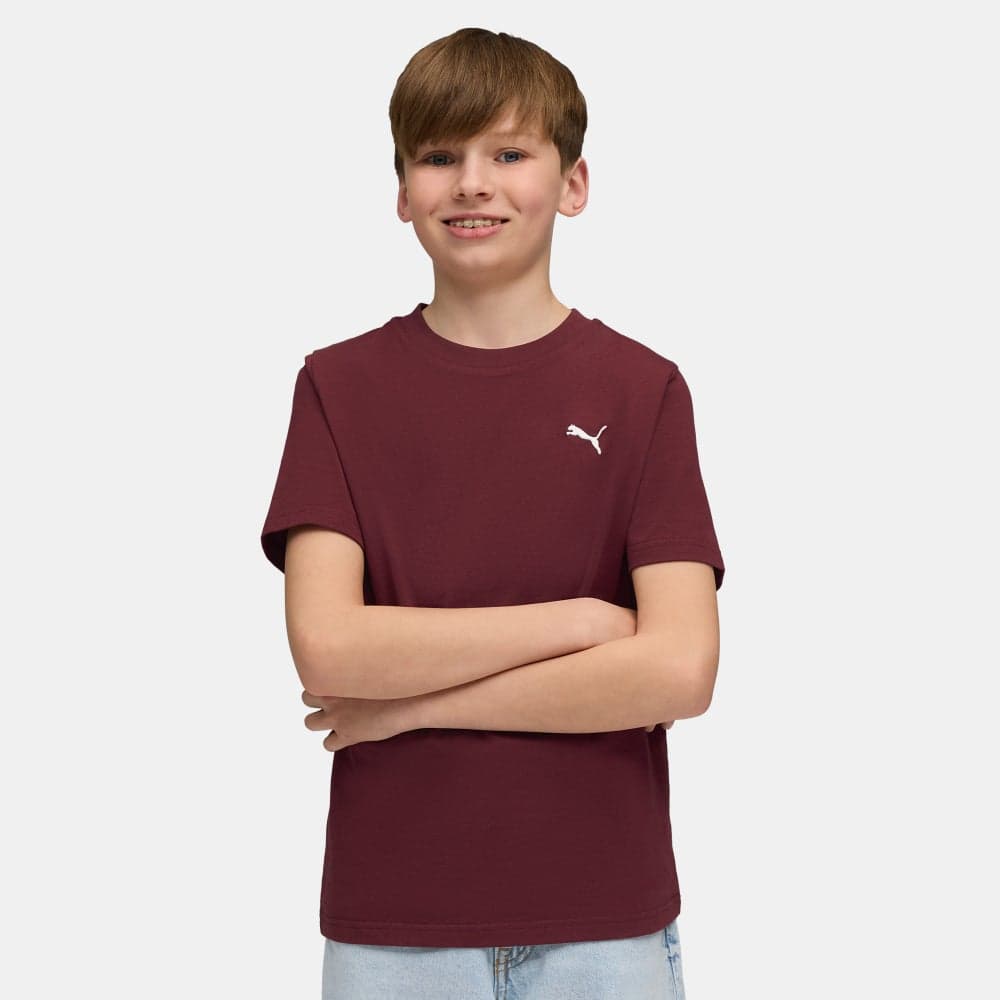 Kids' Wardrobe Essentials Cotton T-Shirt with PUMA Logo - Image 1