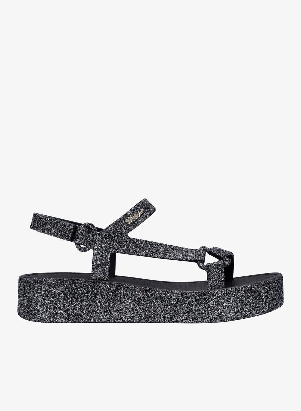 Melissa Sun Downtown Platform II Sandal Black - Image 1