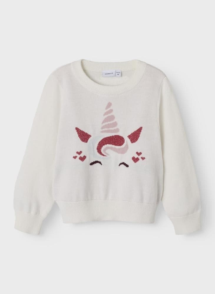 Kids Nmfkiras Unicorn Graphic Sweatshirt - Image 1
