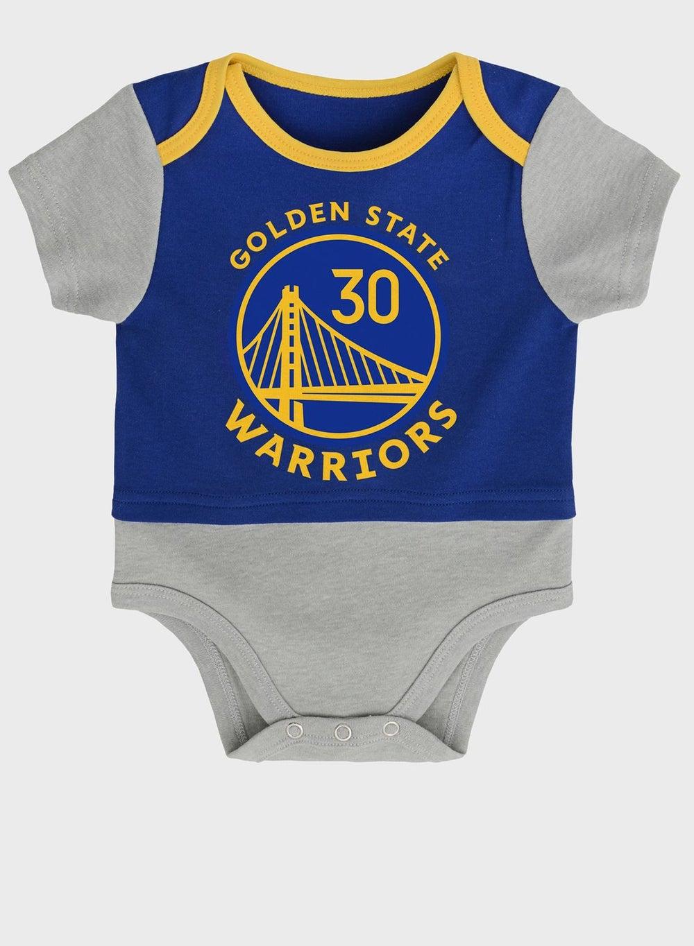 Infant Stephen Curry Warriors Referee Bodysuit - Image 1