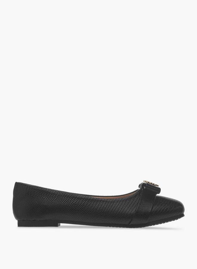 Metal Accent Slip-On Ballerina Shoes Bs166 240053 - Image 1