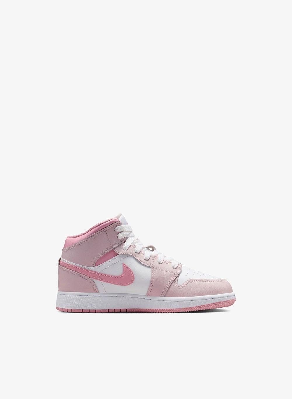 AIR JORDAN 1 MID BG Pearl Pink Sneakers - Image 1