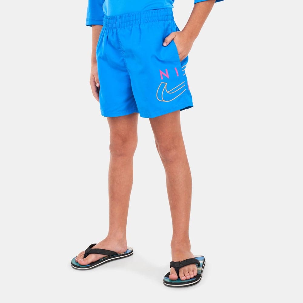Kids' 4-inch Volley Shorts Lightweight Blue - Image 1