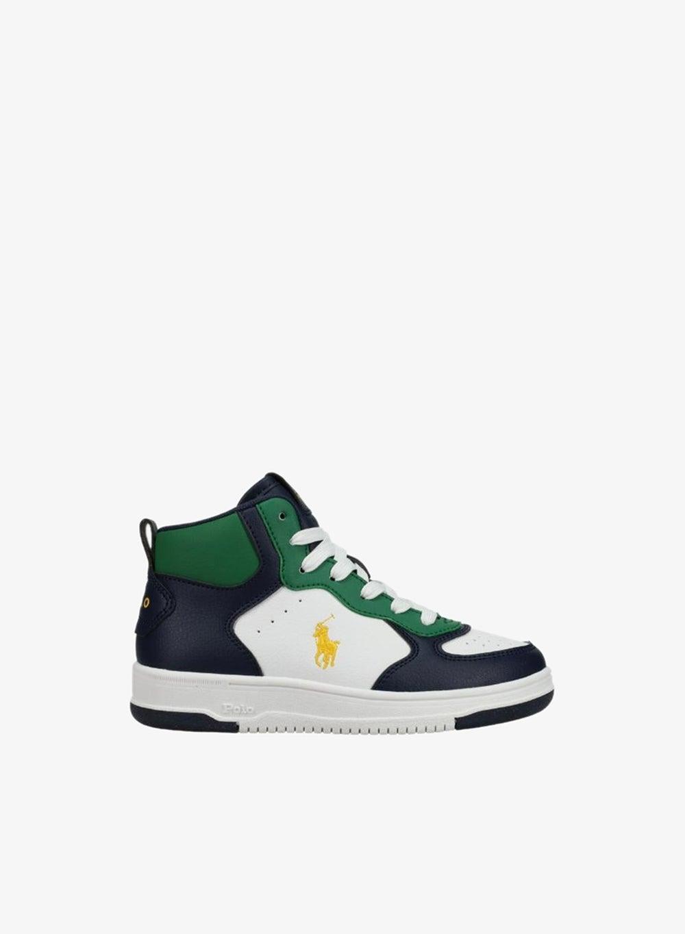 Junior Masters Court HI Sneakers by Polo Ralph Lauren - Image 1