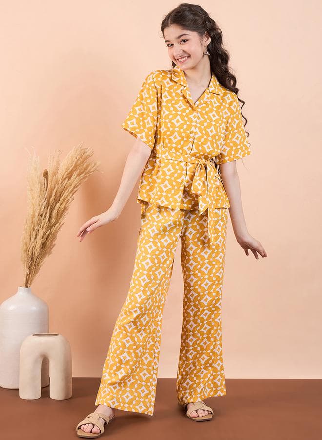 Stylo Bug 2112957437 Yellow Girls Collared Set - Image 1