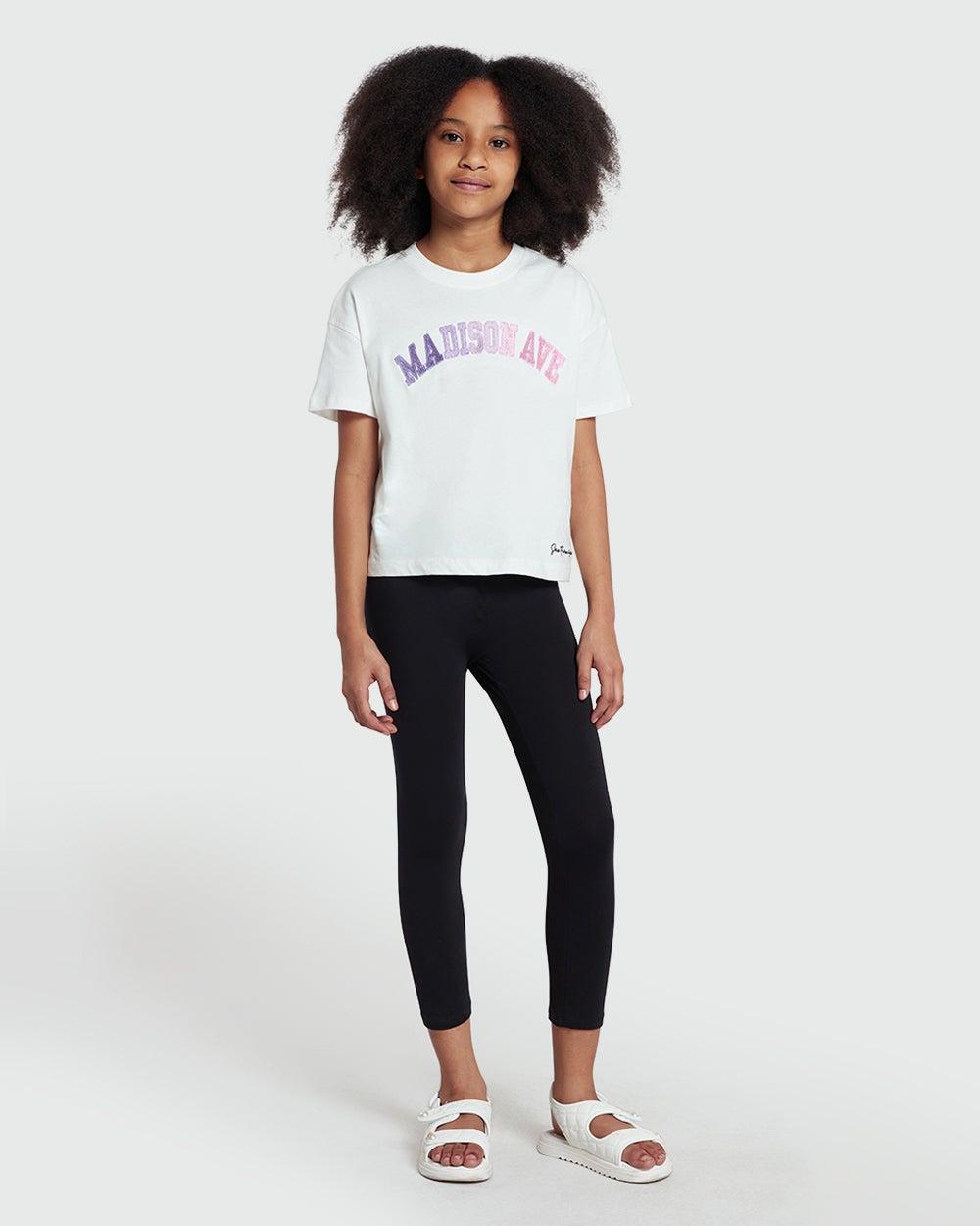 Black Beauty Cropped Leggings Essential Skinny Fit - Image 1