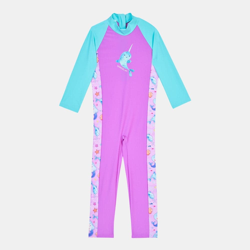 Kids' All-In-One Sun Suit UPF40+ Swimwear - Image 1