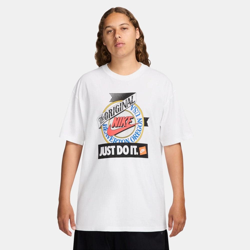 Nike M90 Men's Premium Cotton Sportswear T-Shirt - Image 1
