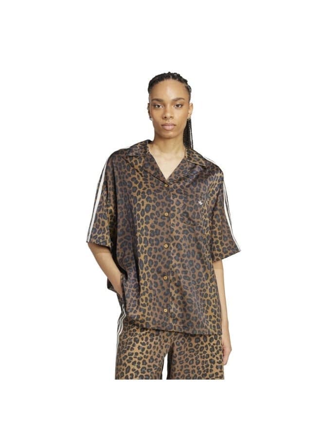 adidas STN Multicolour Satin Shirt Women - Image 1