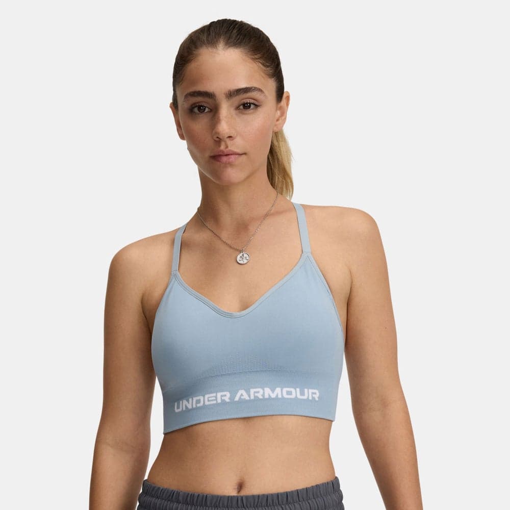 UA Vanish Seamless Low-Support Training Sports Bra - Image 1