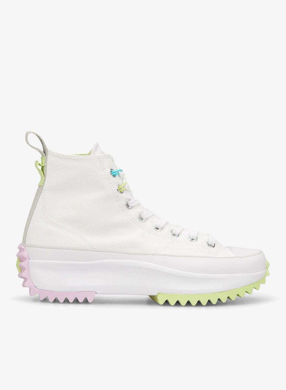 Run Star Hike Platform White Sneakers - Image 1