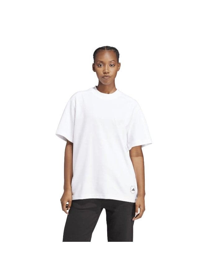 Adidas x Stella McCartney ASMC White Logo Tee 2XS - Image 1