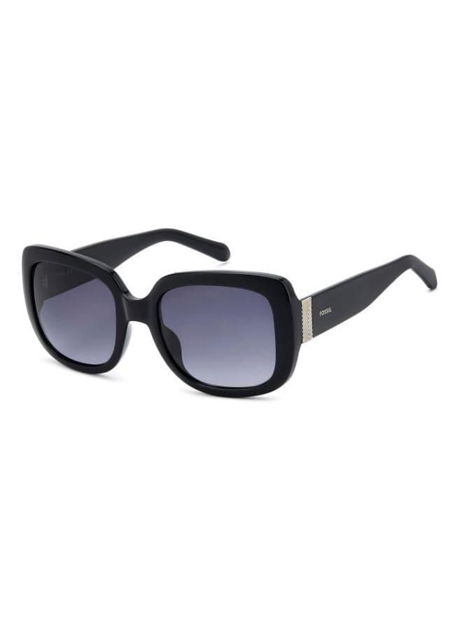 Fos 2157/G/S Rectangular Dark Grey Sunglasses - Image 1