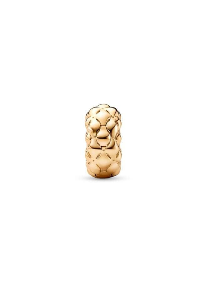 Studded Clip Charm in 14k Gold-Plated Finish - Image 1