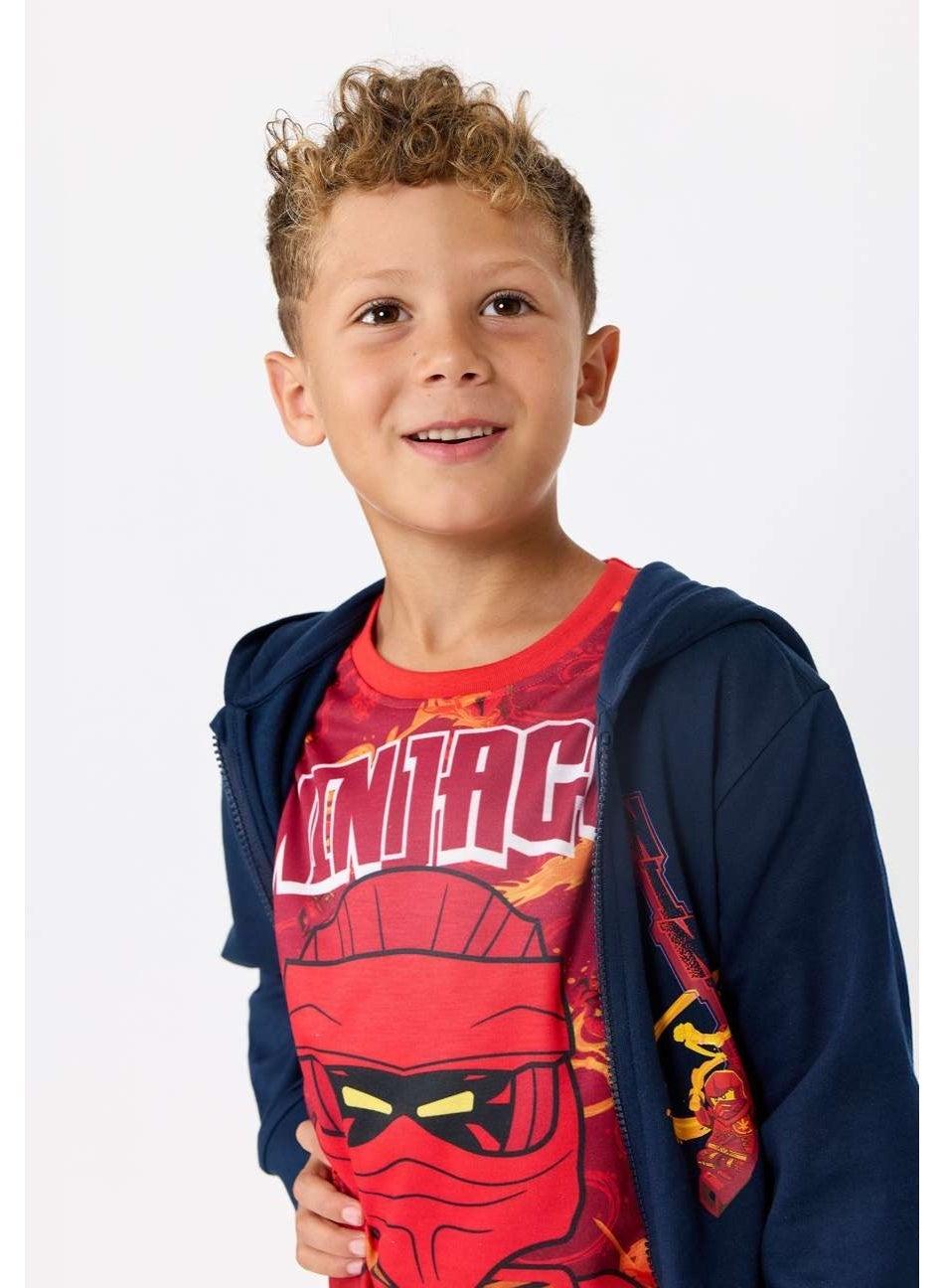 LEGO LWSAKU 107 Navy Kids Hoodie - Image 1