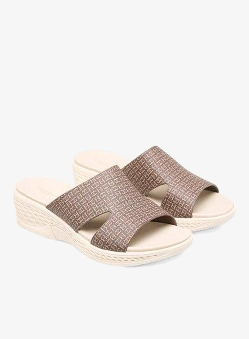 Monogram Slip-On Wedge Sandals Fdm21040 L5 Mp - Image 1
