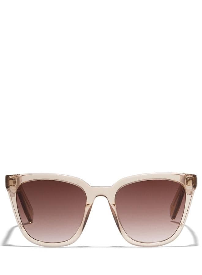 30Sundays Thalia Cat Eye Sunglasses Beige Brown - Image 1
