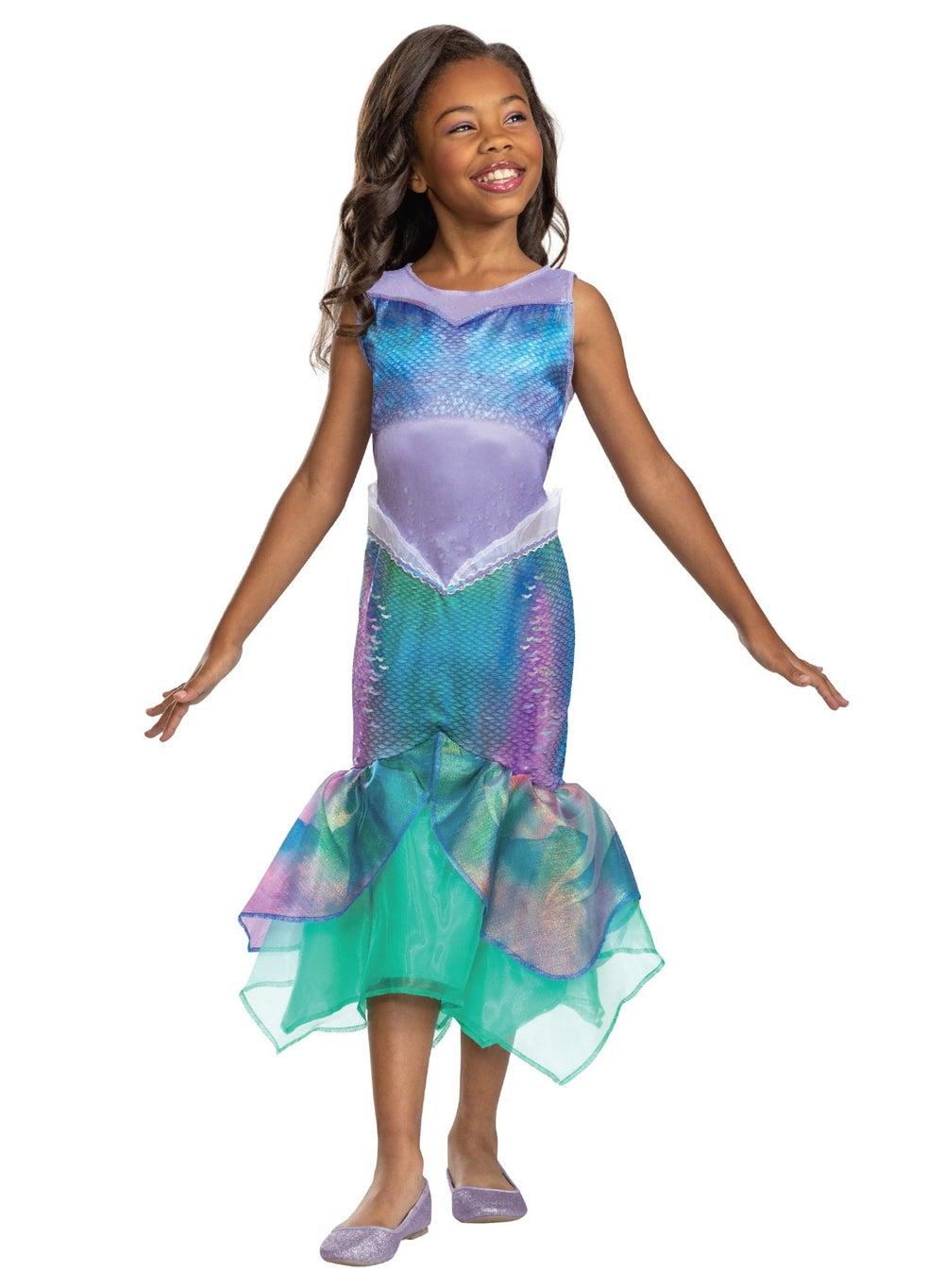 Disney Ariel Mermaid Classic Girls Princess Costume - Image 1