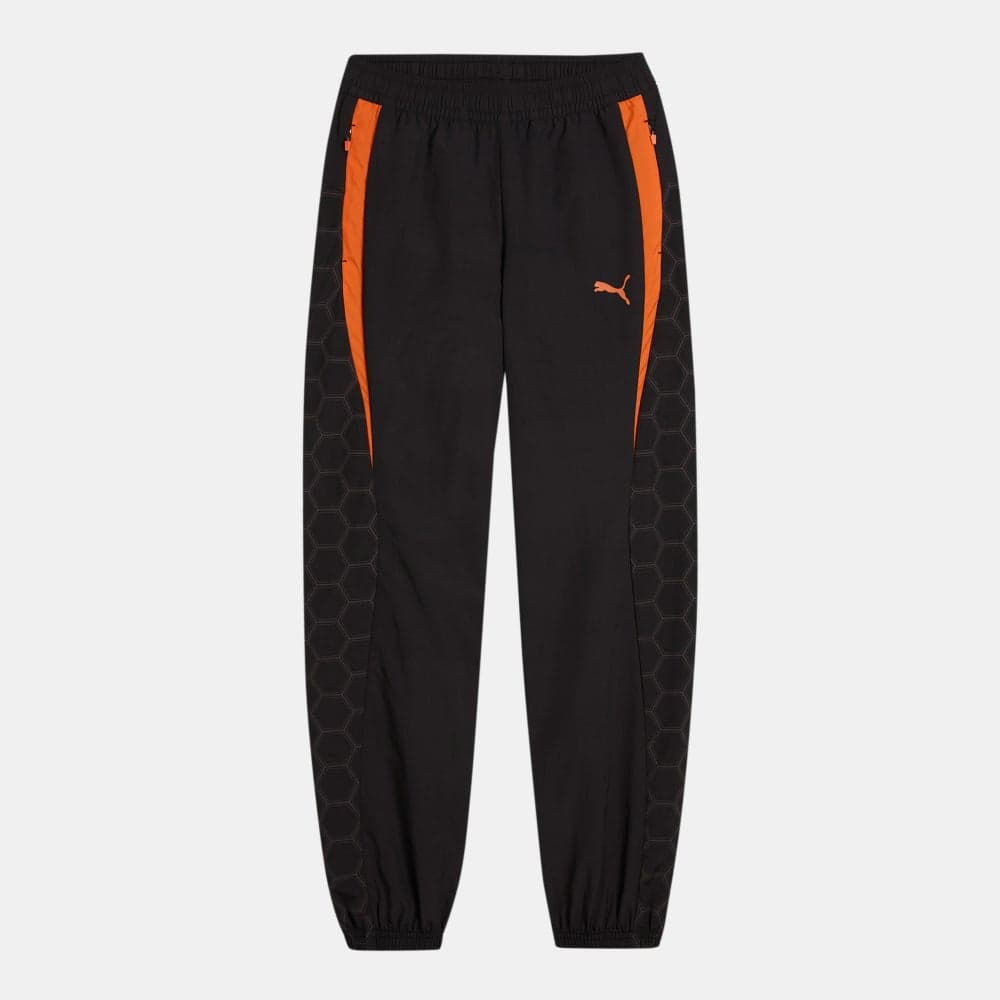 Kids' x Rocket League Woven Pants Black Orange - Image 1