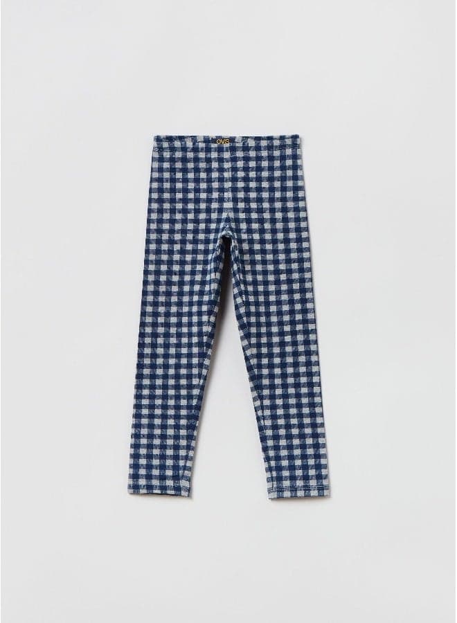 OVS Girls Checkered Skinny Fit Leggings - Image 1