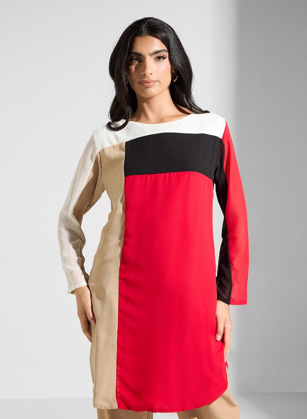 Elegant Modest Long Sleeve Blouse – Classic Fit - Image 1