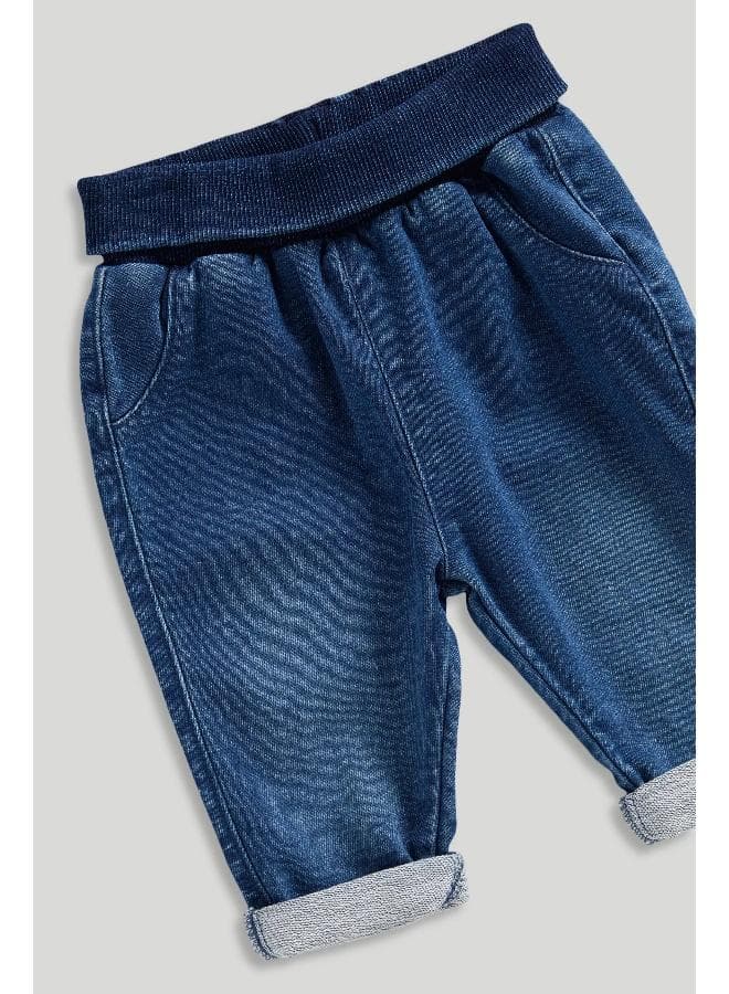 Boys Denim Joggers As01401 - Image 1