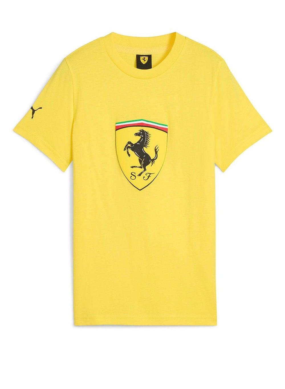 PUMA Ferrari Kids Big Shield Graphic T-Shirt - Image 1