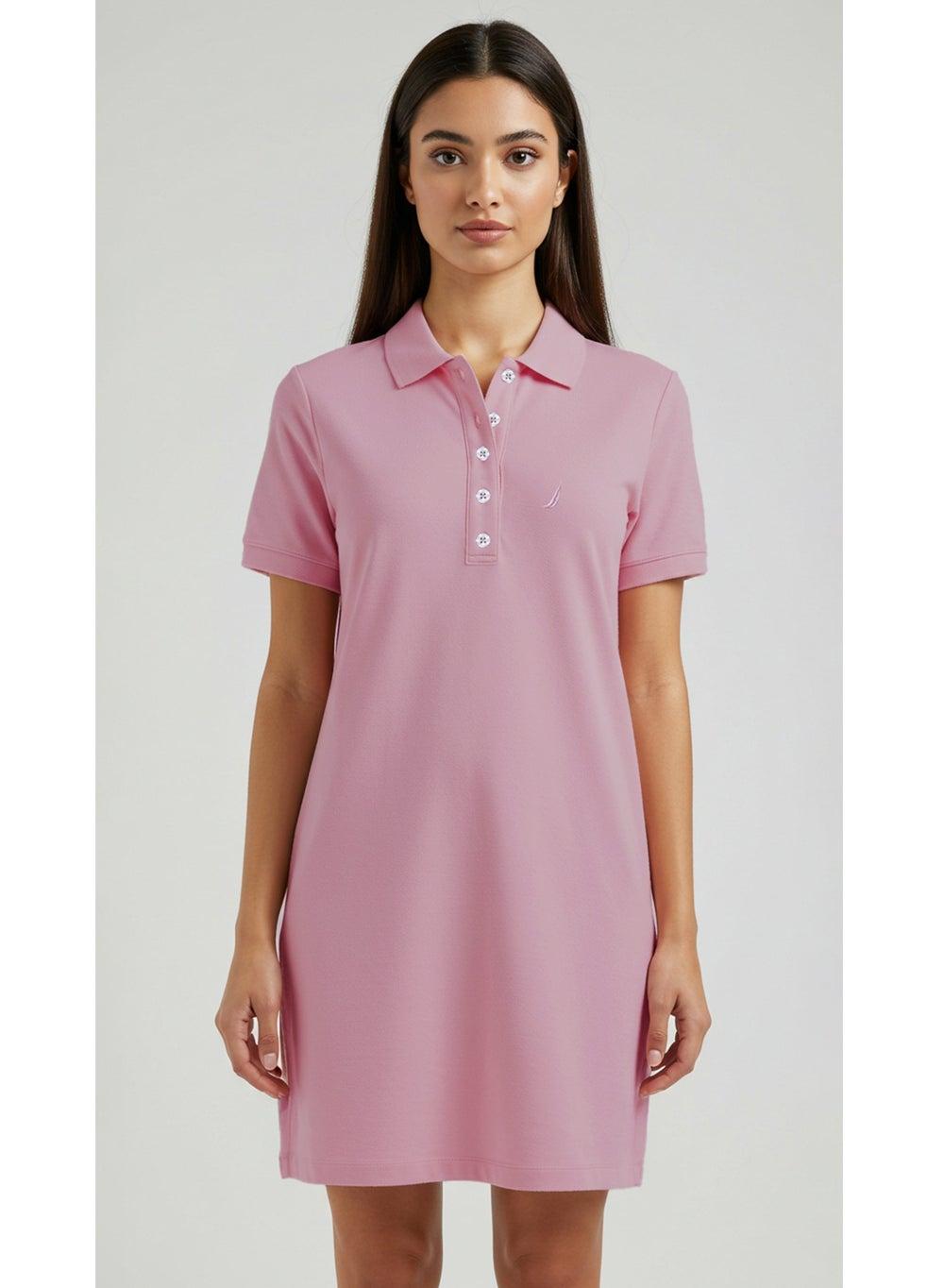 9300Zd Classic Pique Polo Mini Dress - Image 1