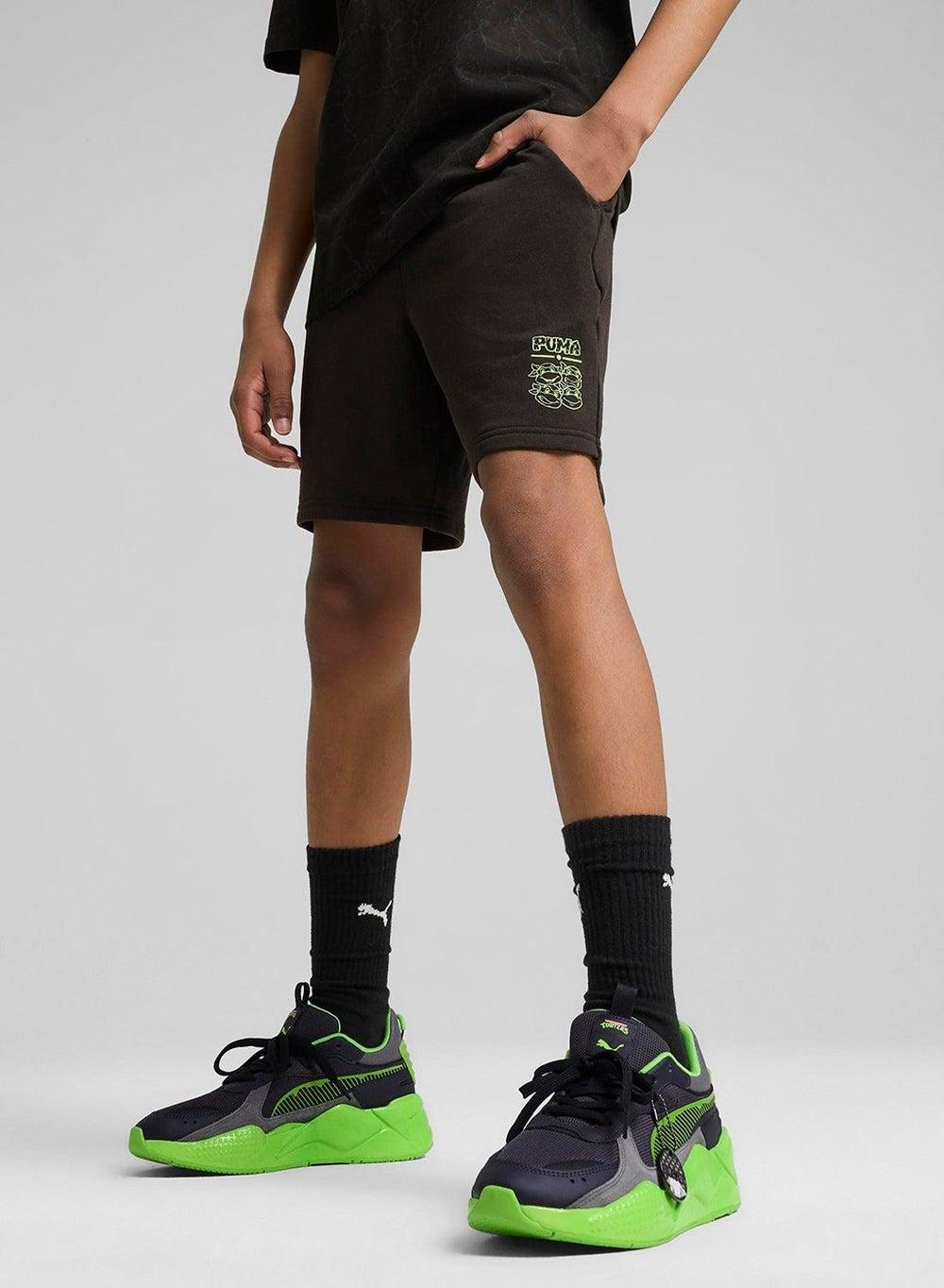 PUMA x TMNT Youth Logo Shorts 63008701 - Image 1