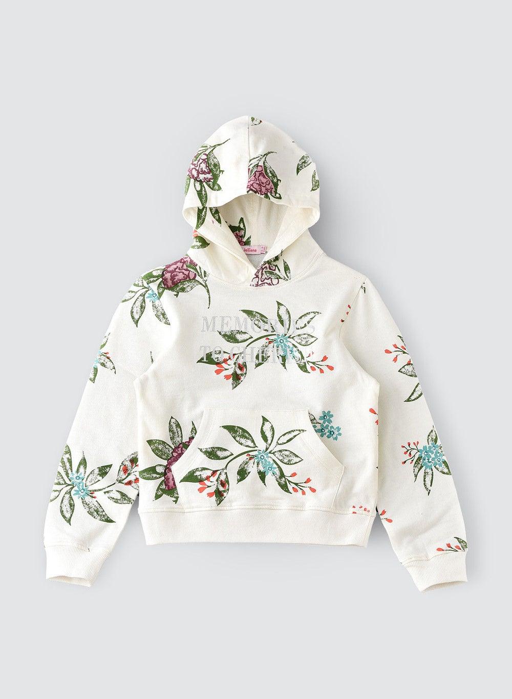 Jelliene Floral AOP Hoodie Rdsttng W204 Multicolour - Image 1
